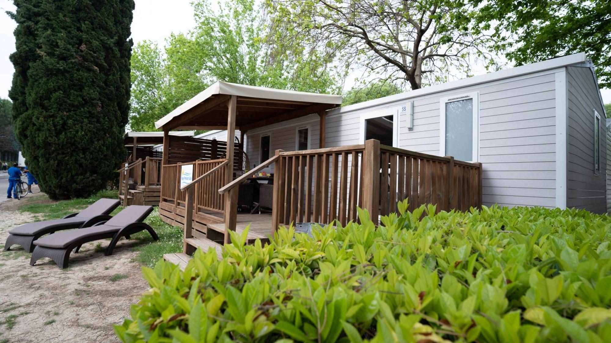 Happy Camp Mobile Homes In Camping Village La Masseria กัลลีโปลี ภายนอก รูปภาพ